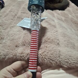 Red and White Striped Light Stick